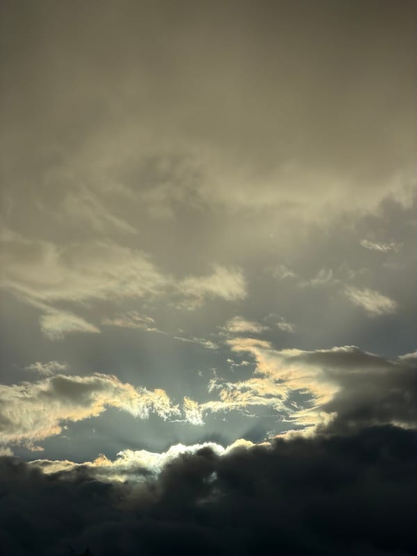 Mixed cloud formations observed over Esch-sur-Alzette, Luxembourg