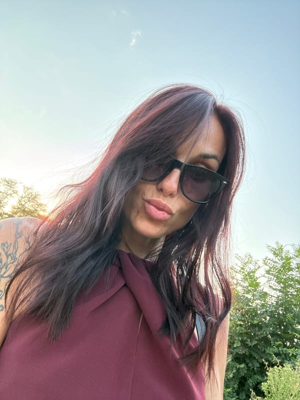 Summer evening in Pleven, selfies and a sunset