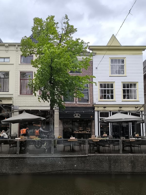 Afternoon scenes captured in historic Alkmaar city center