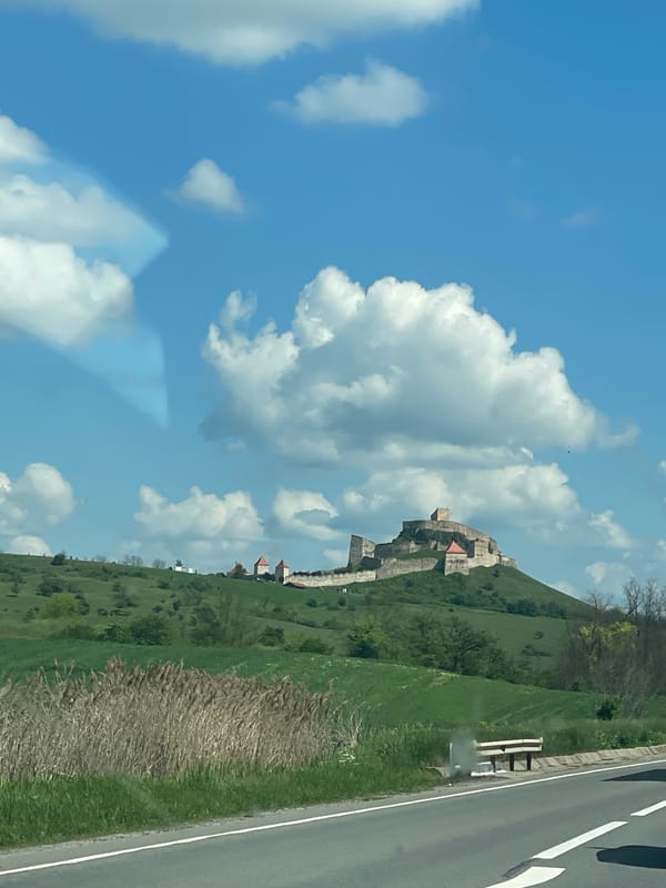 Medieval Rupea Citadel fortress documented in Romania