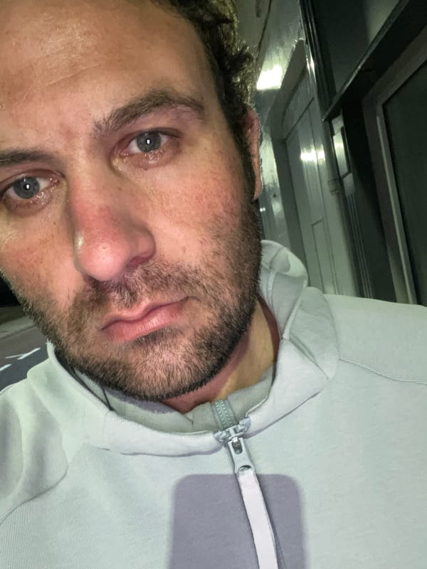 Portrait of man in hooded sweatshirt photographed in Armagh