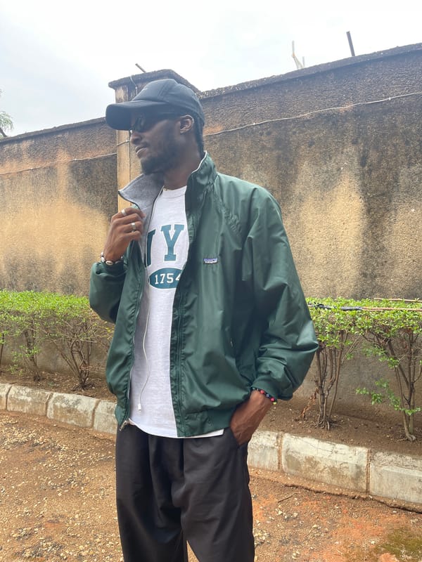 Person spotted outdoors in Jos, Nigeria wearing casual attire