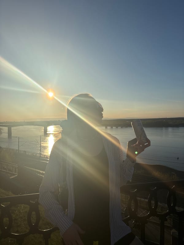 Riverside leisure moments documented in Perm, Russia