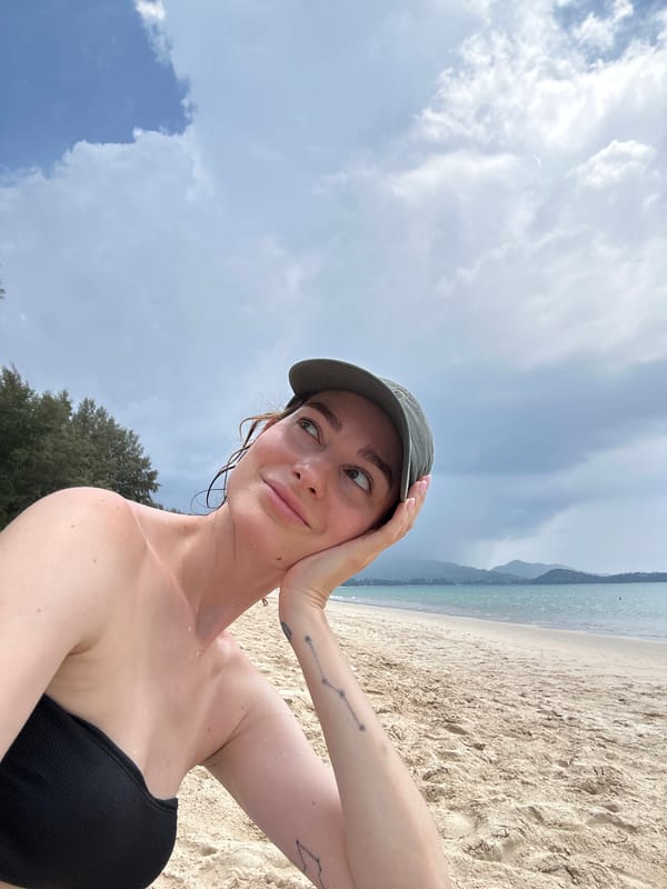 Tourist photos captured at Choeng Thale beach Thailand