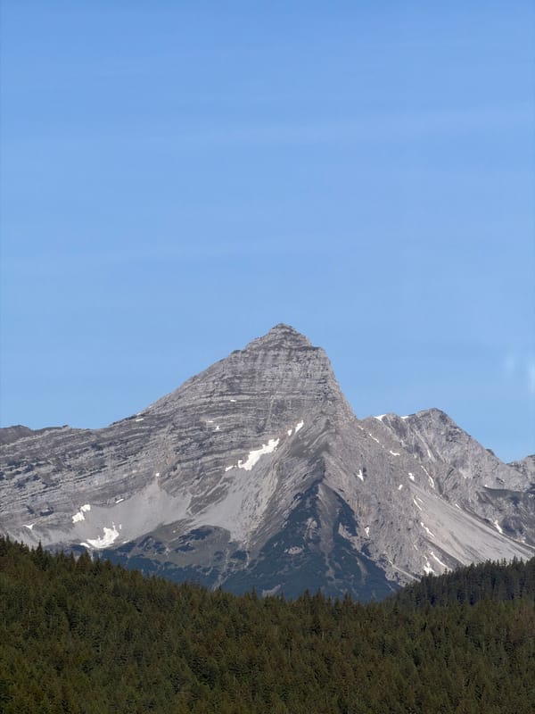 Cable car journey captures Bavarian Alps scenery near Grainau