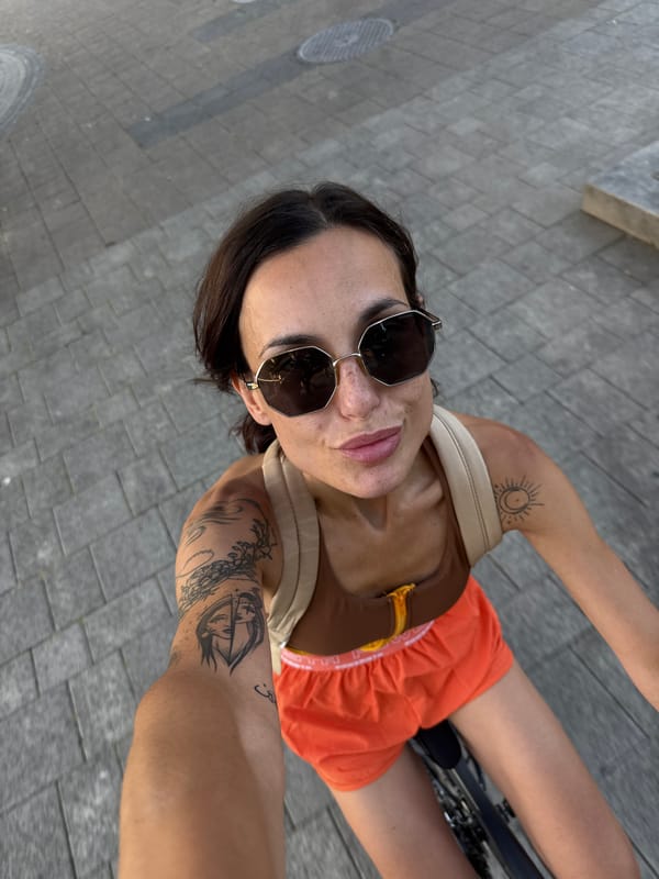 Cycling tour through Pleven's landmarks during sunset