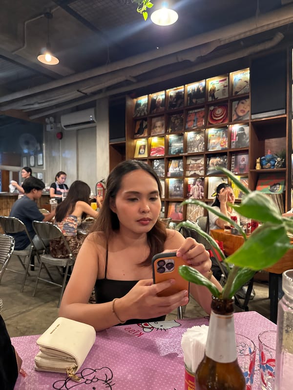 Ferry ride and a Thai food lunch at a Hello Kitty restaurant in Davao