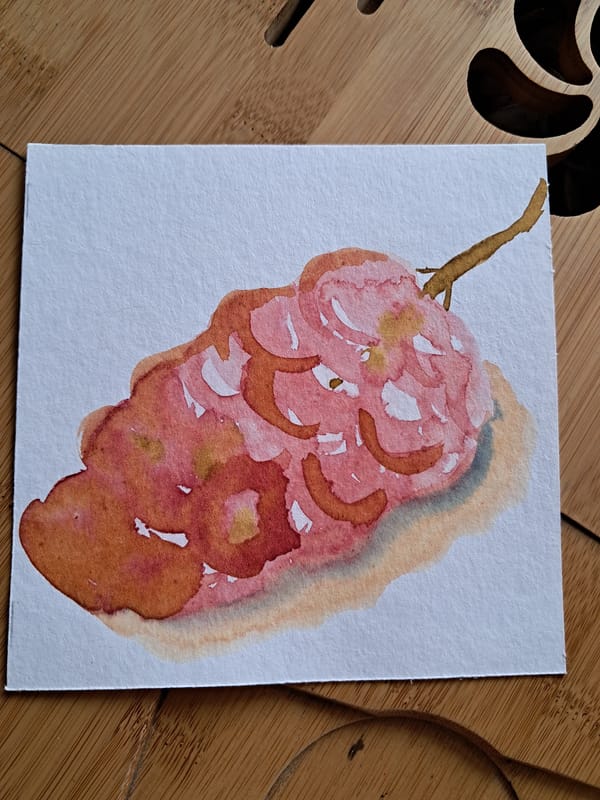 Artist documents 30 drawings and paintings during creative session