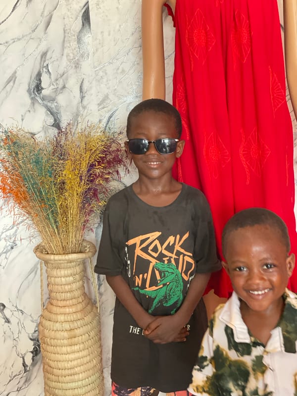 Daily life documented at tailor shop in Badagry, Nigeria