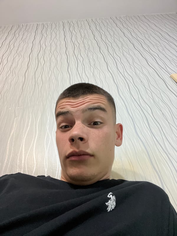 Young man photographed in close-up portrait in Sopot, Bulgaria