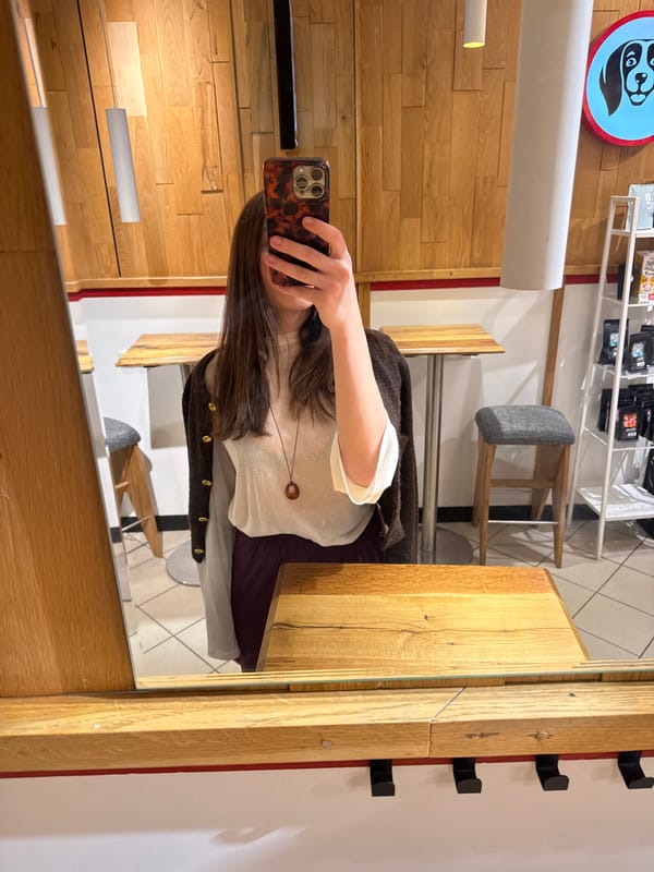 Mirror selfies and city architecture in Saint Petersburg