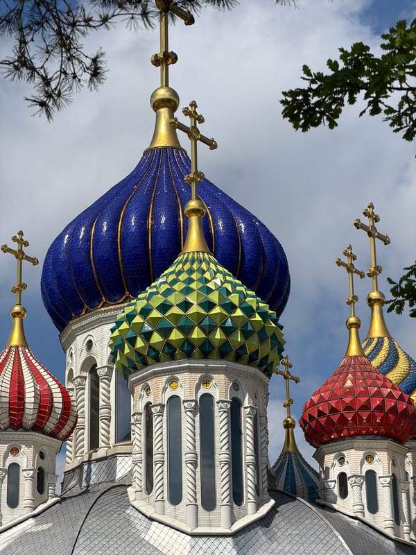 Moscow landmarks Saint Basil's Cathedral and Izmailovo Kremlin documented