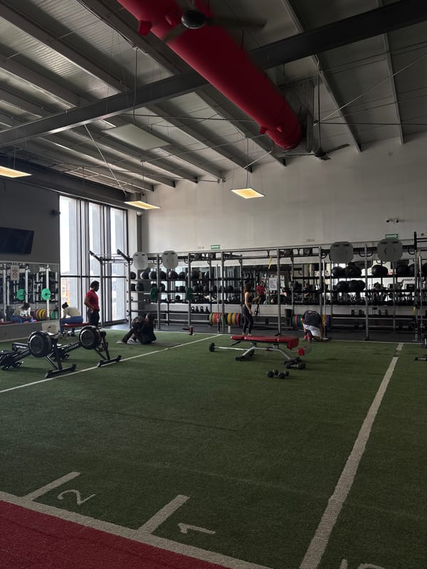 Routine gym visit documented in San Pedro Cholula, Mexico