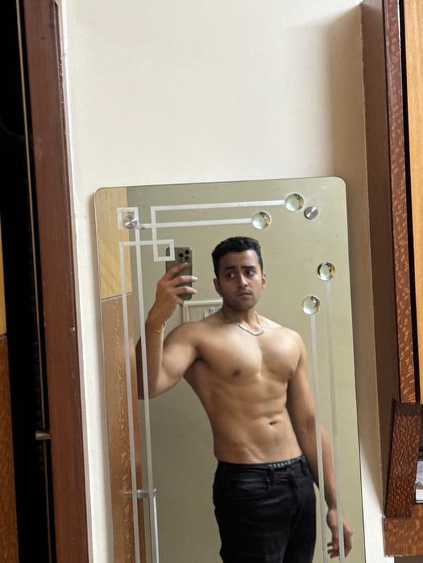 Man takes dozens of mirror selfies in Kolkata bathroom