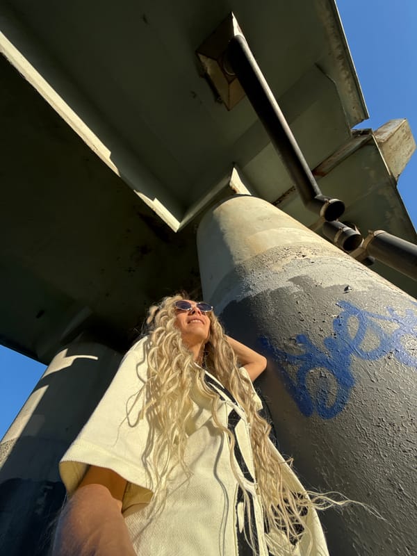 Woman photographed smiling outdoors in Шебунино, Russia