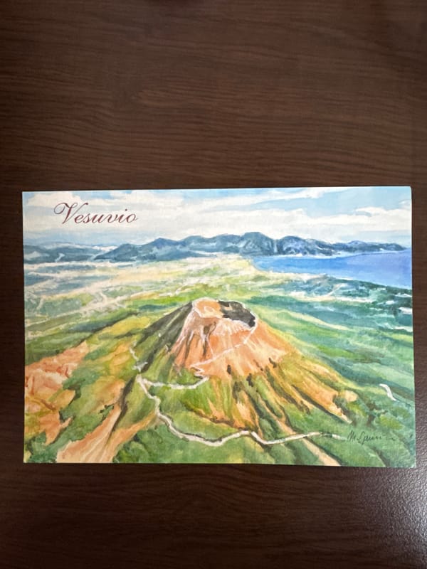 Early morning personal moments and Vesuvius art captured in Sofia