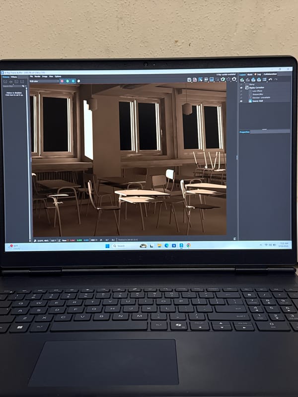 3D Designer Works on Interior Architecture Project in Yerevan