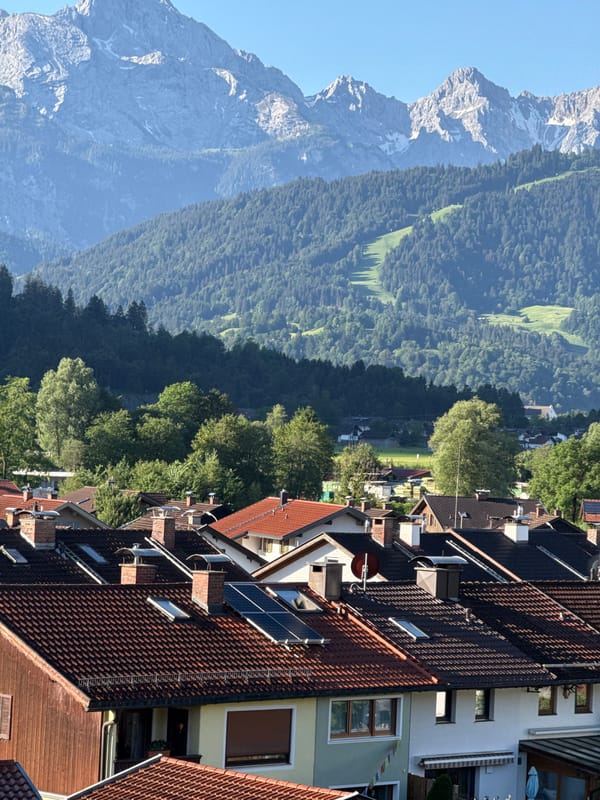 Early morning Alpine views captured across Garmisch-Partenkirchen, Germany