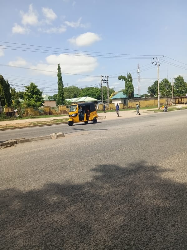 Daily street life documented in Jalingo, Nigeria commercial district