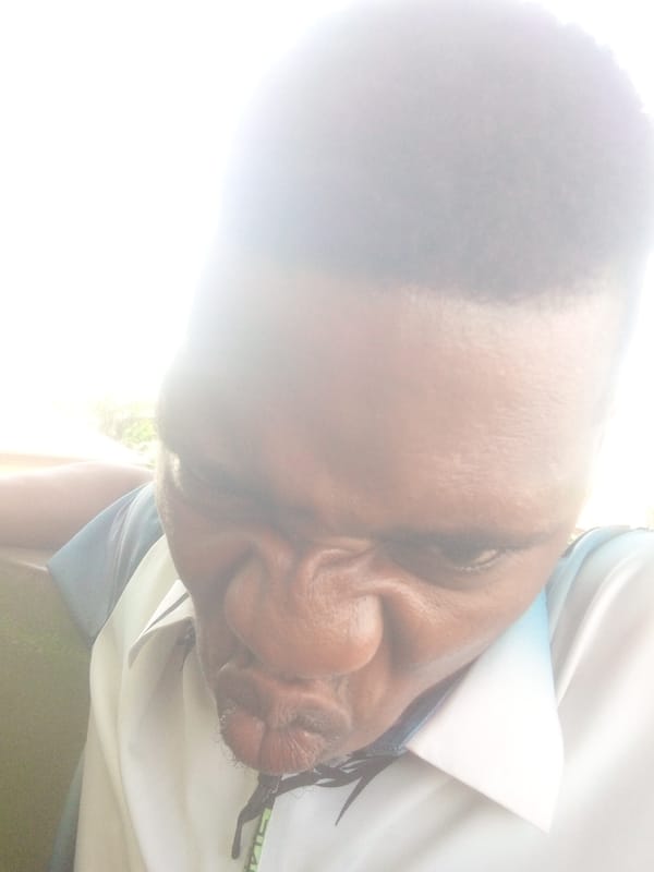 Students documented during morning school activities in uniforms
