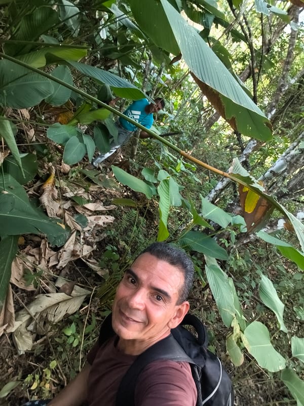 Two men spotted in dense vegetation in Tinaquillo, Venezuela