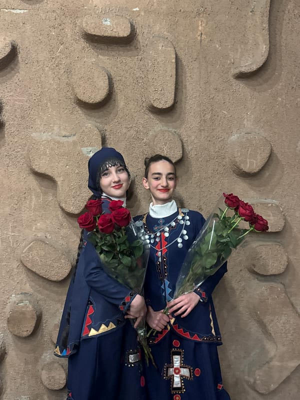 Traditional Georgian dance performance staged in Tbilisi
