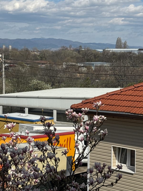 Elevated residential view documented in Sofia, Bulgaria