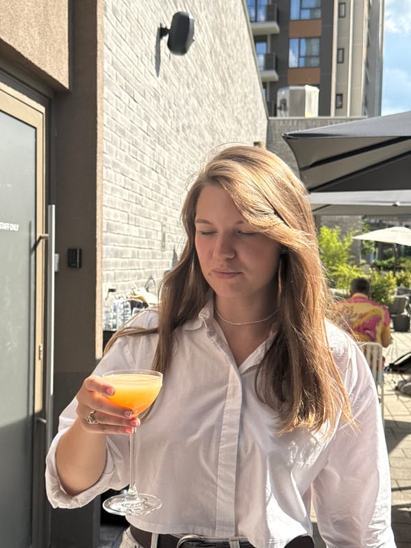 Afternoon drinks and downtime at a Belgrade outdoor spot