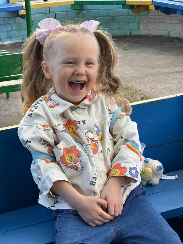 Families enjoy sunny Saturday playground time in Chaikovsky