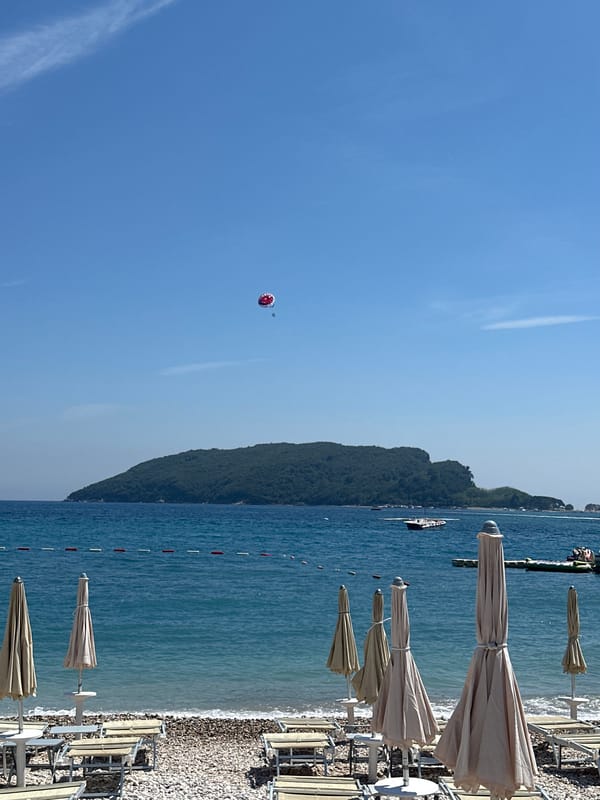 Sunny afternoon scenes documented across Budva coastal resort