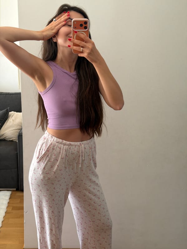 Early morning selfies and casual moments captured in Budva