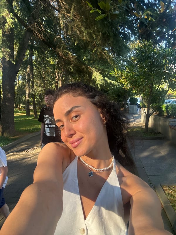 Sunny afternoon in a Batumi park, June 2026