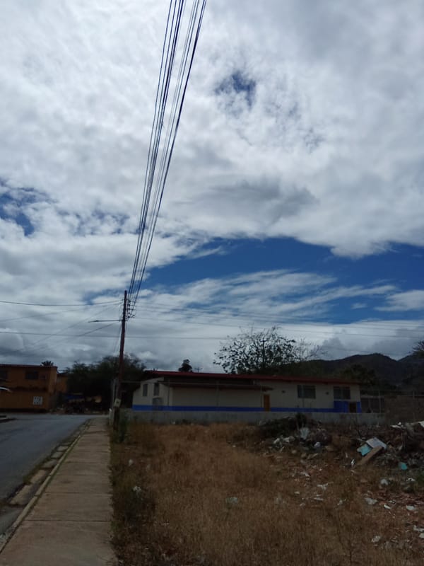 Everyday street scene documented in Juan Griego, Venezuela