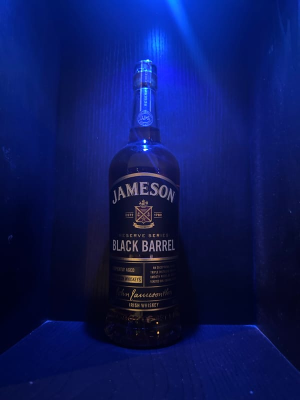 Inside a Nigerian bar's late-night liquor setup