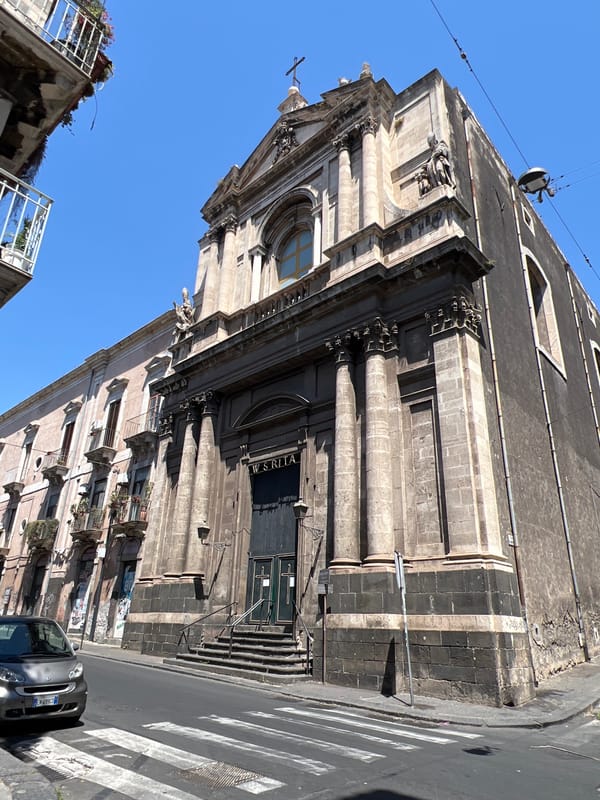 Morning stroll through Catania's Baroque historic center
