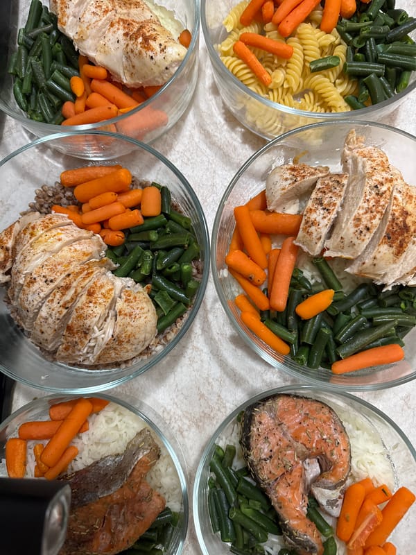 Meal prep and dog feeding captured in Montenegro home