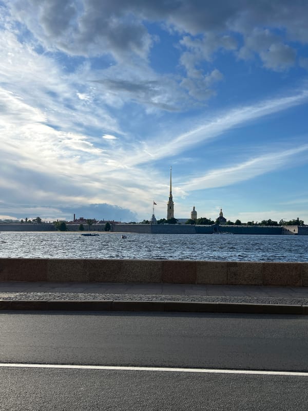 Waterfront streets, canals, and a wedding in St. Petersburg