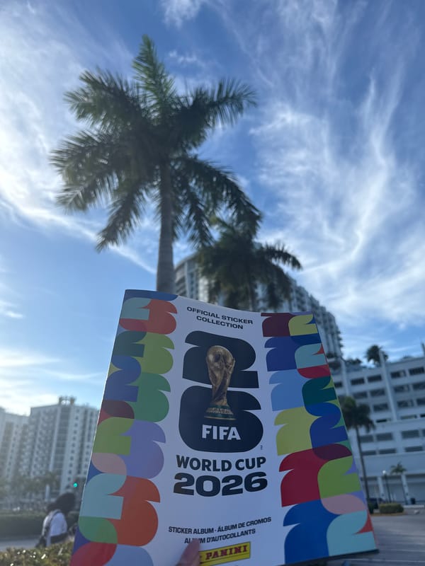 FIFA World Cup 2026 sticker albums spotted in Hollywood
