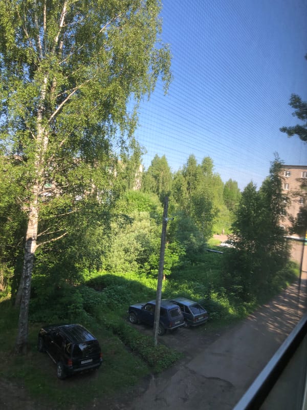 Early morning domestic scenes captured in Safonovo, Russia