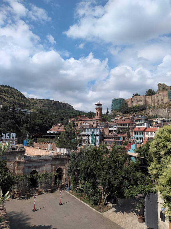 Tbilisi's Old Town and sulfur bath district, multiple angles
