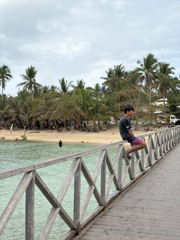 Early morning surfing activity recorded at General Luna beaches