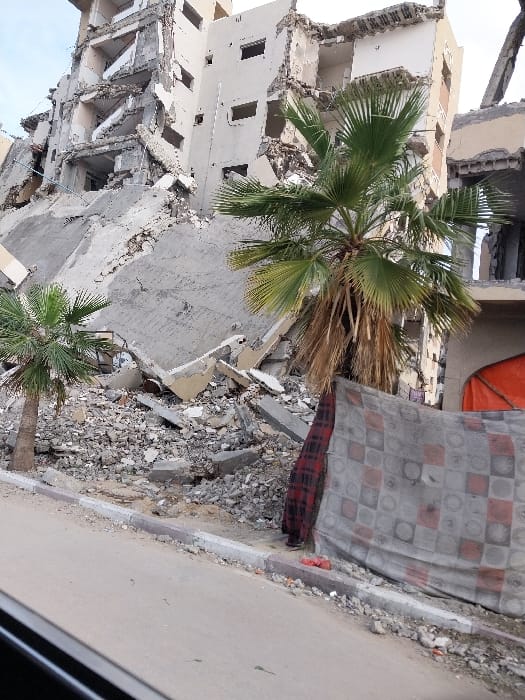 Extensive building damage documented in Khan Yunis, Palestinian Territory