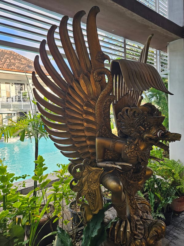 Evening street life and cafe scenes documented in Denpasar