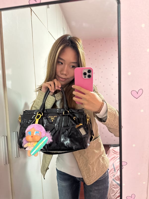 Woman takes multiple selfies indoors in Shapingba District, China