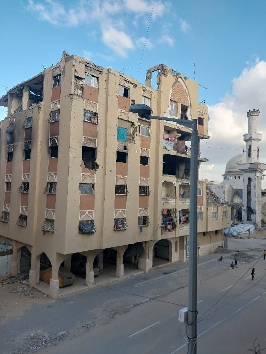 Extensive structural damage documented across Khan Yunis neighborhoods