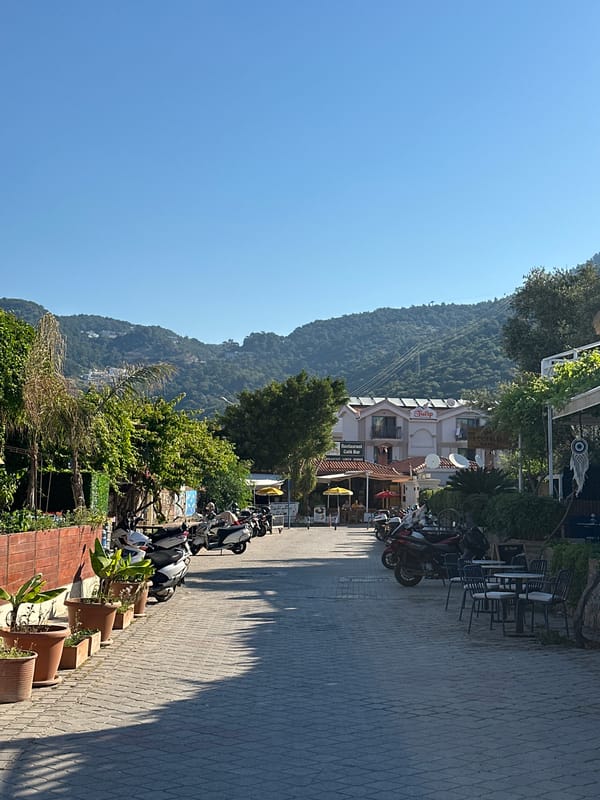 Morning leisure activities documented across Fethiye, Turkey tourist areas