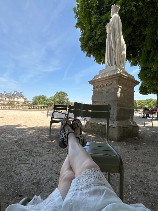 Afternoon in the Luxembourg Gardens, Paris