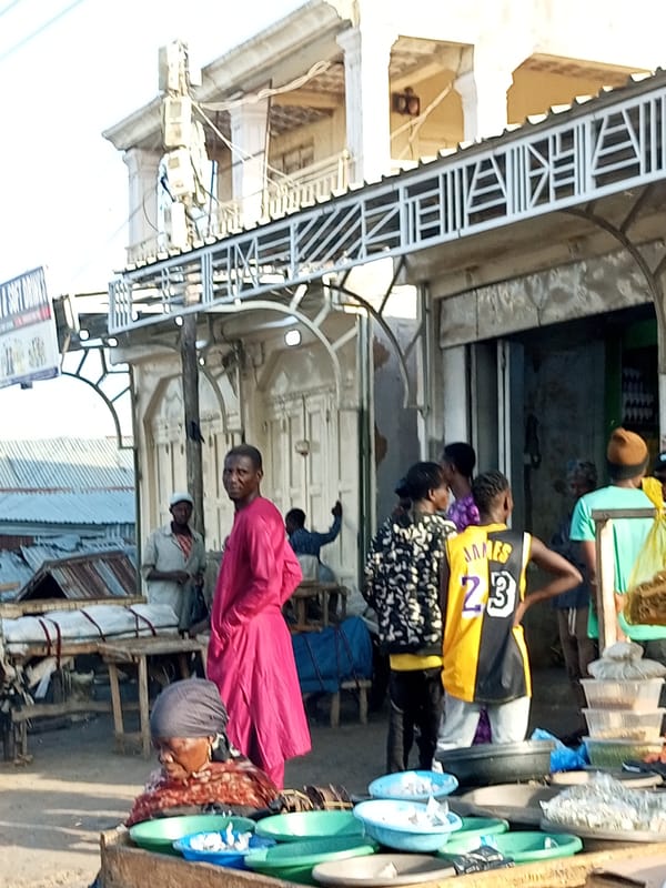 Morning street life across three Nigerian towns