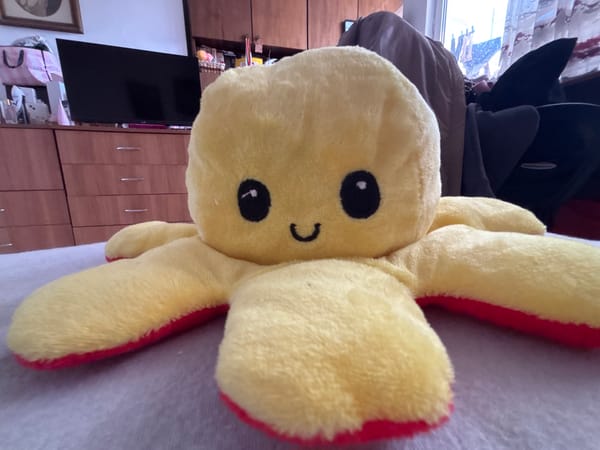 Plush toys and Apple Watch documented in Troyan, Bulgaria