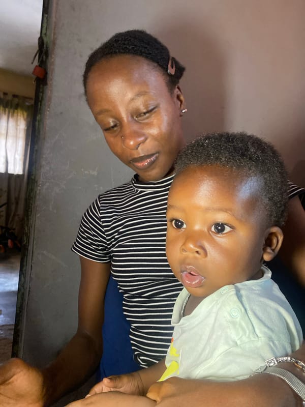 Candid portraits from a residential setting in Sabon Tasha, Nigeria